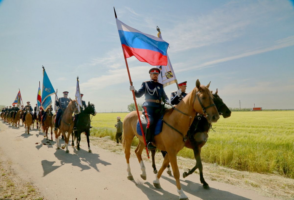 В Новочеркасске 30 мая встретят конный переход казаков