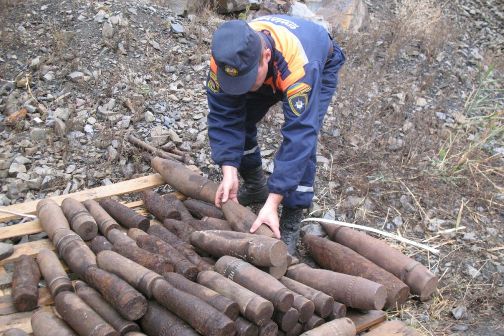 В Ростовской области грибник наткнулся на склад боеприпасов