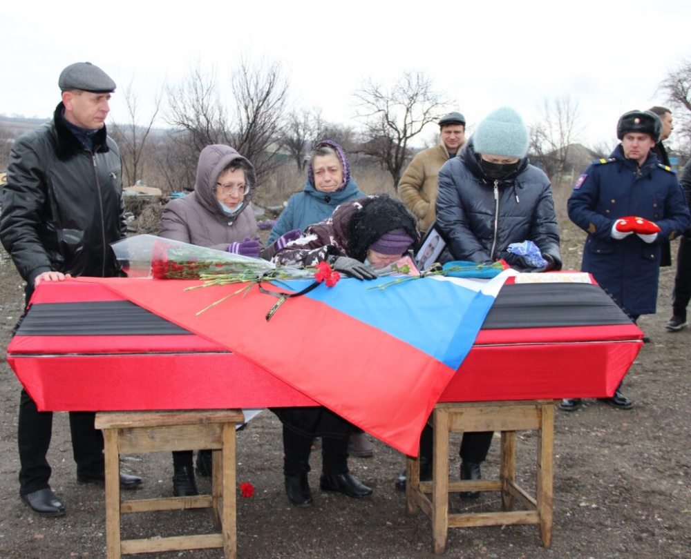 В Ростовской области похоронили трех военных, погибших во время спецоперации в Украине