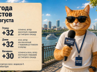 В Ростове 18 августа жара до +32 градусов