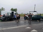 На трассе Ольгинская — Волгодонск столкнулись четыре автомобиля