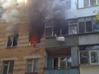 В Ростове местный житель пострадал на пожаре в пятиэтажке