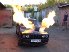 Ростовский умелец поставил на BMW реактивный двигатель от истребителя МиГ-23