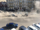 За пылевую бурю в Ростове оштрафовали водителя погрузчика