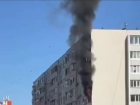 Квартира выгорела в многоквартирном доме возле рынка Квадро в Ростове
