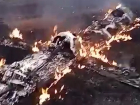 Неизвестный летательный аппарат разбился утром 10 октября в Ростовской области