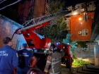 Стала известна причина крупного пожара в трехэтажном доме в Ростове