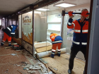 В Ростове снесли ларьки в подземном переходе на Университетском 