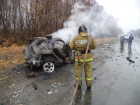 В Тульской области в ДТП с участием «Тойоты» из Ростова заживо сгорели два человека 