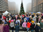 В экорайоне «Вересаево» в Ростове прошла новогодняя елка для жителей