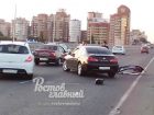 В Ростове на Ворошиловском мосту произошло серьезное ДТП