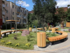 В Ростове открыли сквер «Кленовый дворик» на месте снесенного аварийного дома