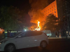 Сильный пожар произошел возле Днепровского рынка в Ростове 27 августа