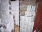 В Новочеркасске накрыли алкогольный склад с более 30 тыс бутылок «палёнки»