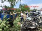 В Ростовской области грузовик снес газовую трубу