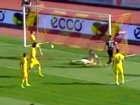Курьезный гол, прервавший рекордную «сухую» серию вратаря «Ростова», попал на видео