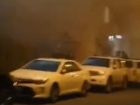 Крупный пожар спалил ларьки в Западном микрорайоне