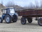 В Ростовской области тракторист  украл 200 тонн песка 