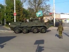 Впечатляющий проезд военной техники по улицам Новочеркасска попал на видео