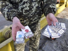 Два россиянина арестованы за попытку провезти 10 тысяч пачек украинских сигарет 