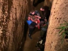 Спасение маленького мальчика, упавшего в 9-метровую скважину в Ростовской области, попало на видео