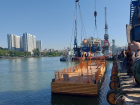 В Ростове-на-Дону спустили на воду причал для «Валдаев» и «Метеоров»