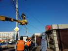 Борцы с незаконной торговлей обесточили 11 павильонов на Привокзальной площади Ростова