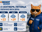 Погода в Ростове порадует небольшим похолоданием, без солнца