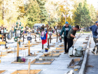Власти Ростова рассказали о благоустройстве Аллеи героев на Северном кладбище