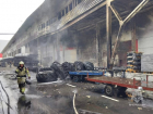 В Ростове произошел пожар на территории завода «Ростсельмаш» 
