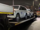 Машины ОБСЕ вывезли из Ростова в ЛНР в качестве вещдоков