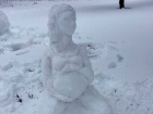 После новогодних праздников под Ростовом загадочно забеременел снеговик