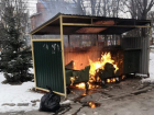 В Ростове неизвестный за неделю сжег десять мусорных баков 