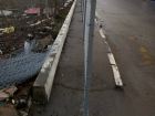 В Ростове появился «разделительный забор» для пешеходов