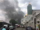 В Ростове сгорели ларьки в районе Центрального рынка