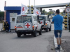 В Ростовский области  Красный Крест  приступил к раздаче гуманитарной помощи для беженцев из Украины