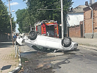 Страшный переворот белой иномарки произошел в Ростове при ДТП