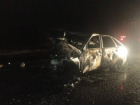 В Ростовской области два человека погибли в загоревшихся после ДТП автомобилях