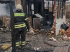 Многодетная семья из-за пожара лишилась дома и всех вещей в Таганроге