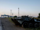 Появилось видео с места боя на ПП «Мариновка» рядом с границей Ростовской области