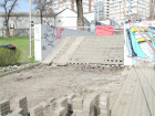 Спуск к главному автовокзалу от ул. Максима Горького отремонтируют к середине апреля