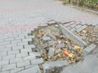 Зыбучие пески засосали новую плитку в центре Ростова