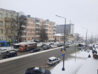 Метель и ДТП стали причиной девятибалльных пробок в Ростове 21 февраля