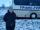 В Ростовской области на трассе пассажирский автобус вылетел в кювет