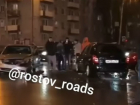 Последствия столкновения люксового спорткара с легковушкой в Ростове попали на видео
