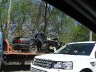 В Ростове BMW выехала на встречку, столкнулась с машиной и врезалась в столб: водитель погиб