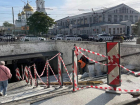 В Ростове начали ремонт подземного перехода у Центрального рынка