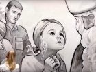 Ростовские художники создали видеоарт о девочке, которая ждет папу с СВО на Новый год