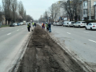 В Ростове стартовал пилотный проект по снижению высоты грунта вдоль дорог