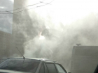 Разваливающийся ростовский автобус устроил настоящую дымовую завесу в северном микрорайоне